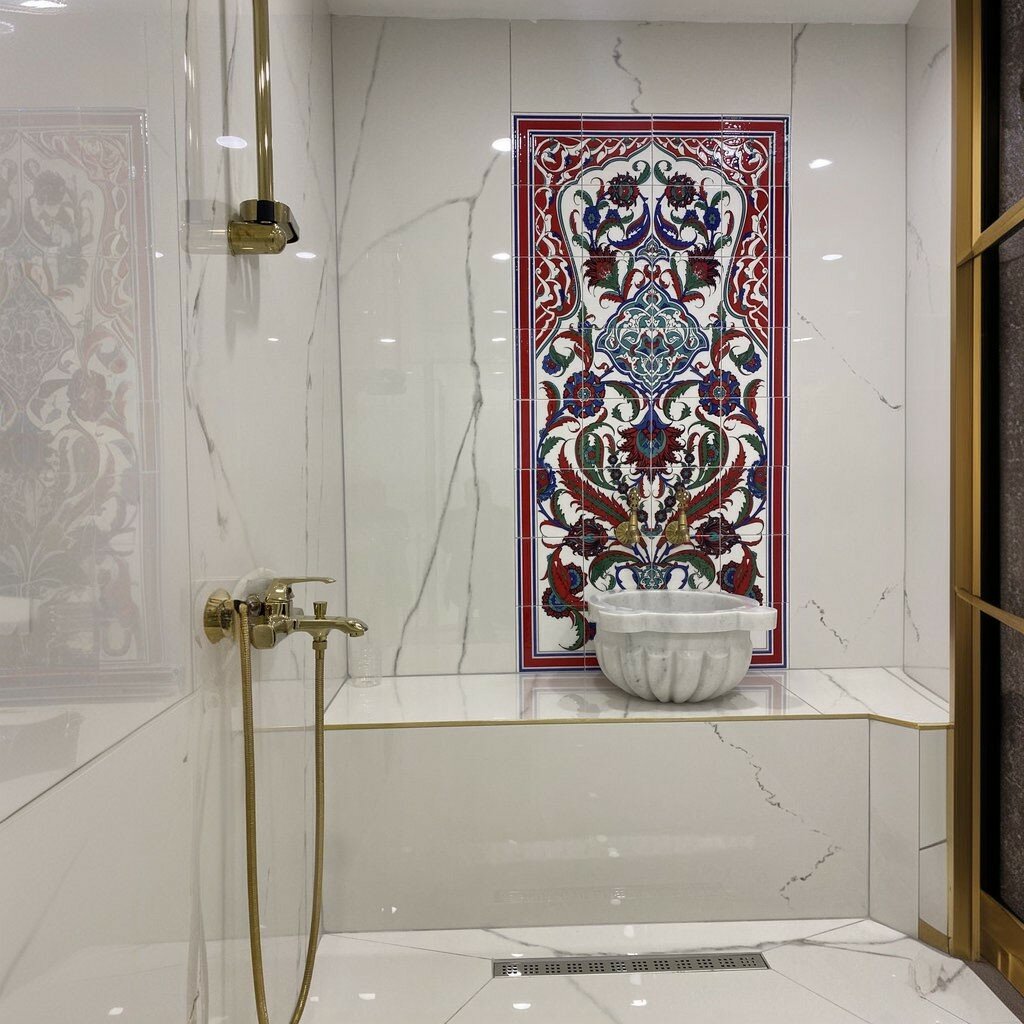 Hamam Çinileri-33-Kütahya Çini